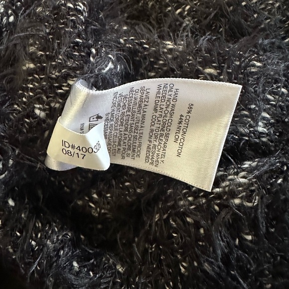 EXPRESS Eyelash Fringe Sweater Speckled Chunky Knit  Dolman Sleeves Size S‎ - Picture 4 of 4